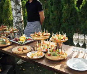 Tropical Party catering