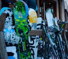 Aprés-ski Themafeest snowboard